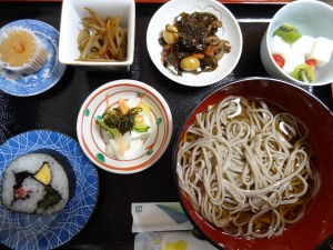 本日の蕎麦セット