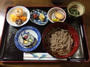 やまご　の　蕎麦定食