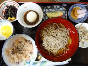 やまご　蕎麦セット