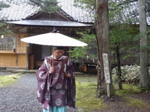 一宮神社にて