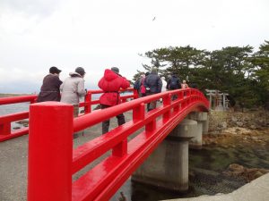 津神神社　橋