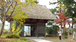 五重の塔　妙宣寺山門